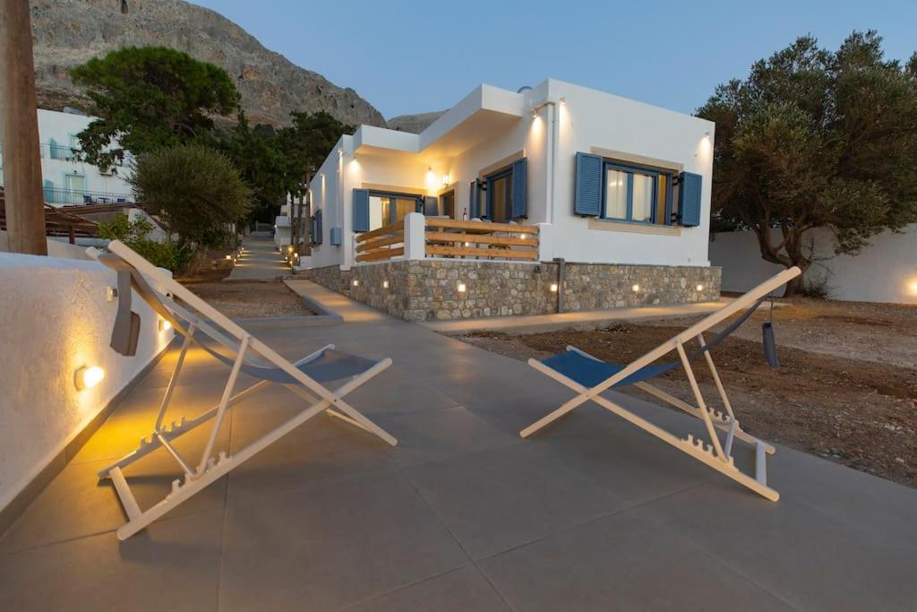 Villa Maria - Seashore Serenity Villa At Myrties Beach Kalymnos Ngoại thất bức ảnh