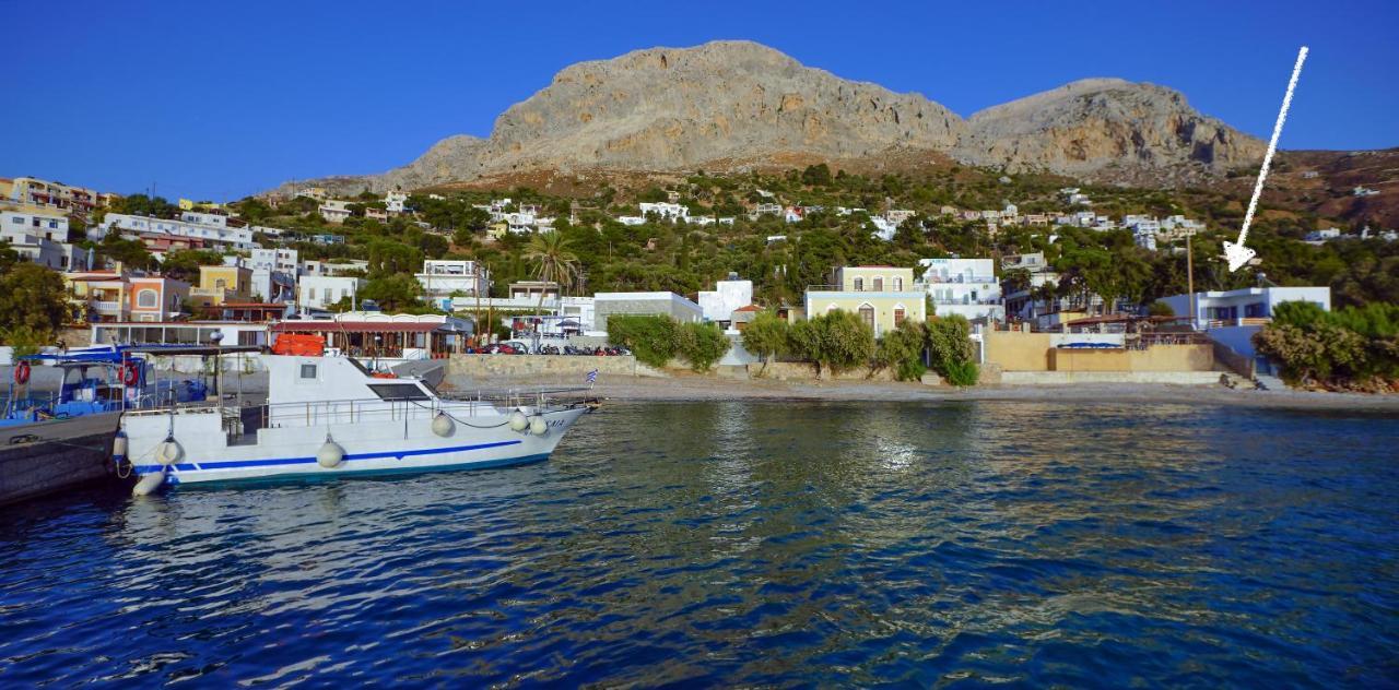 Villa Maria - Seashore Serenity Villa At Myrties Beach Kalymnos Ngoại thất bức ảnh
