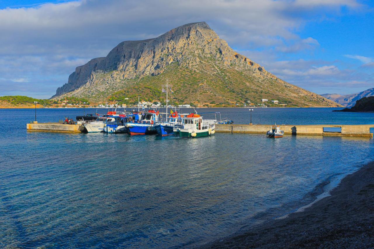 Villa Maria - Seashore Serenity Villa At Myrties Beach Kalymnos Ngoại thất bức ảnh