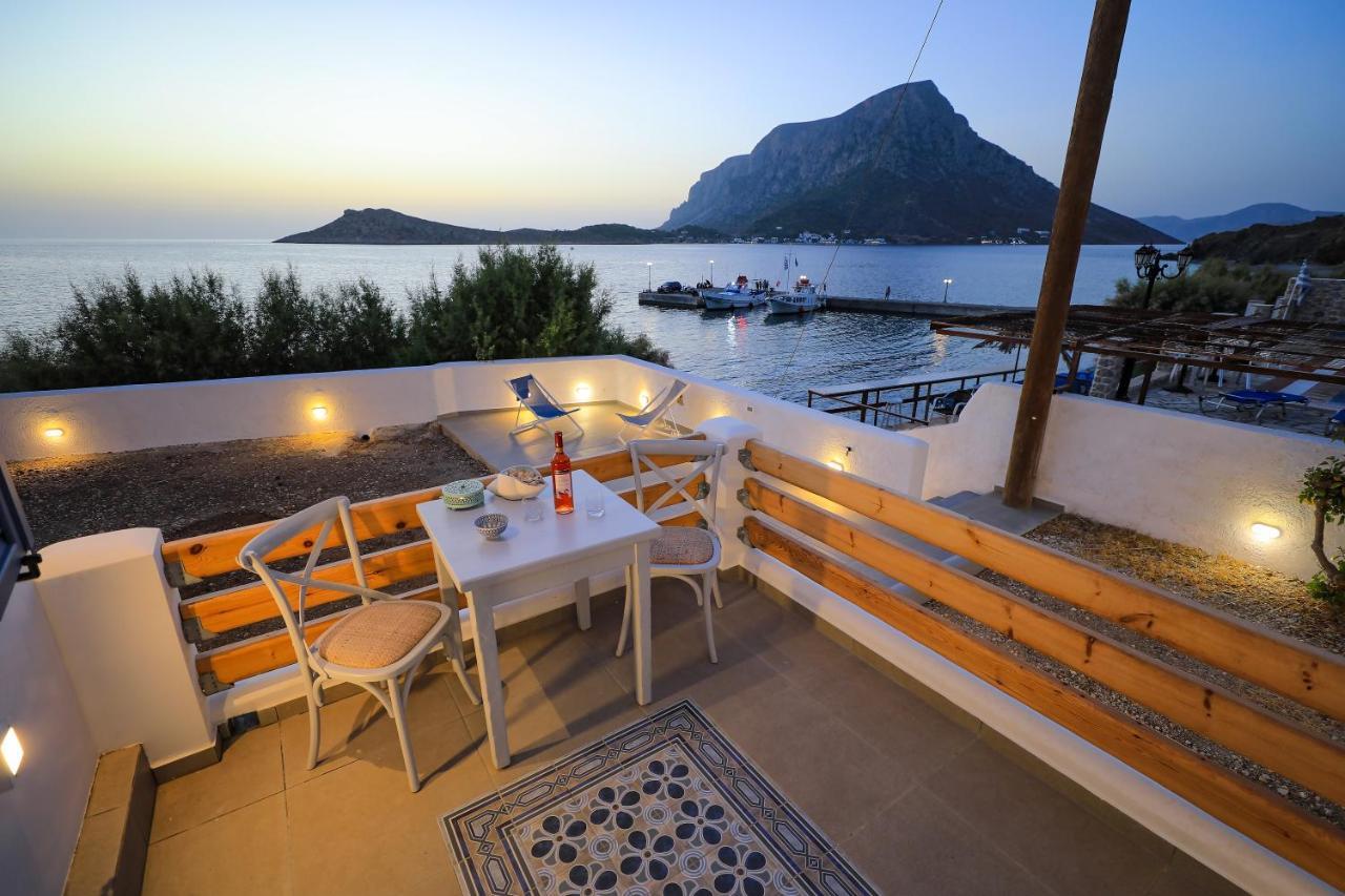 Villa Maria - Seashore Serenity Villa At Myrties Beach Kalymnos Ngoại thất bức ảnh