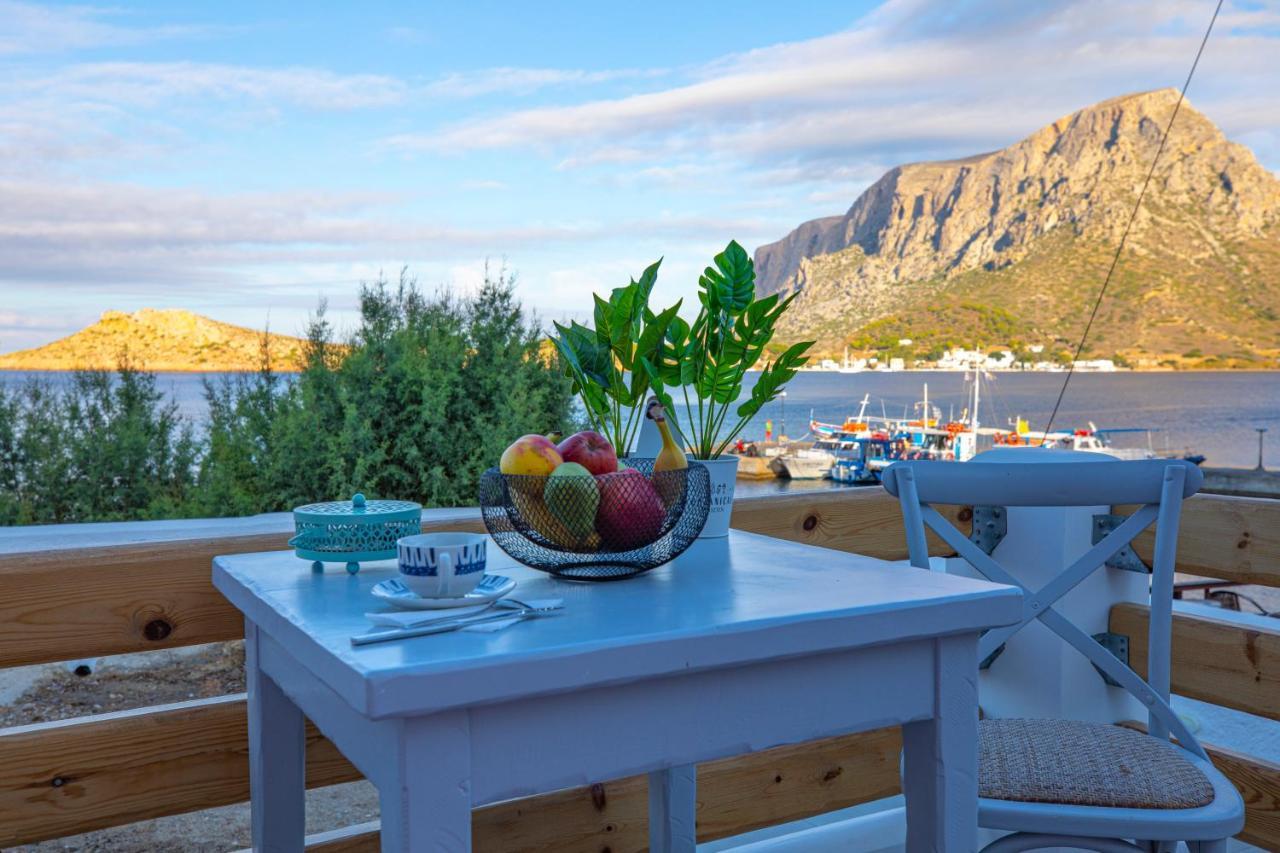 Villa Maria - Seashore Serenity Villa At Myrties Beach Kalymnos Ngoại thất bức ảnh
